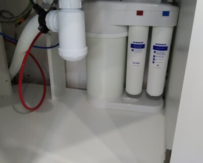 Пример установки фильтра для воды