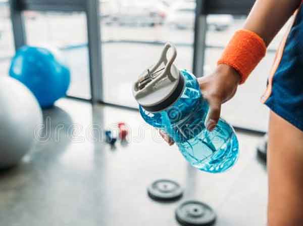 пейте воду на тренировках
